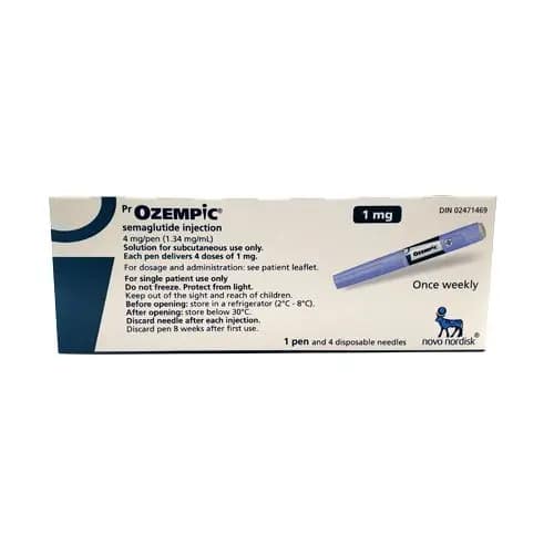 Ozempic Semaglutide Injection (1 mg dose)