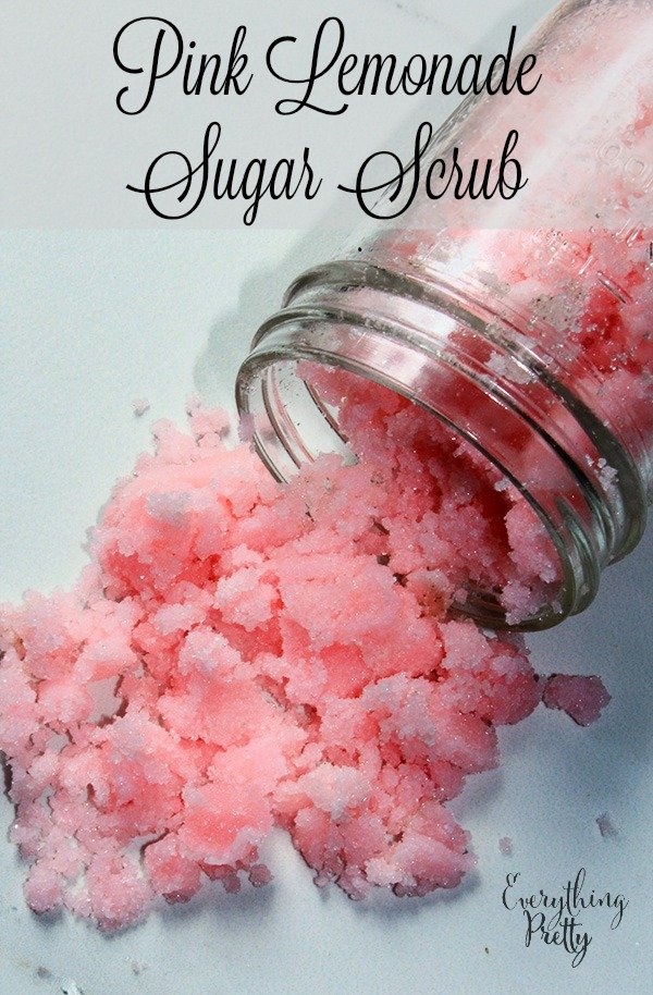 Pink Lemonade Sugar Scrub Recipe