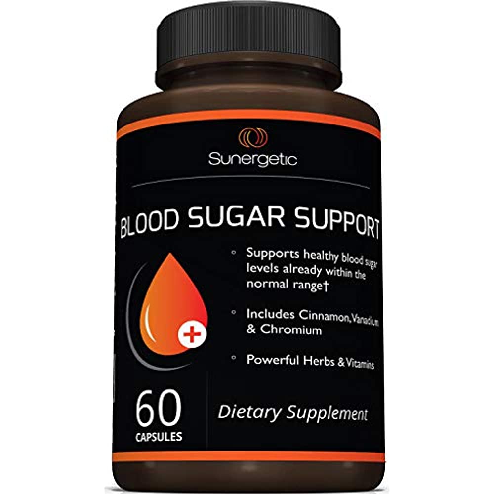 Premium Blood Sugar Support Supplement & ndash Helps Healthy &  Glucose ...