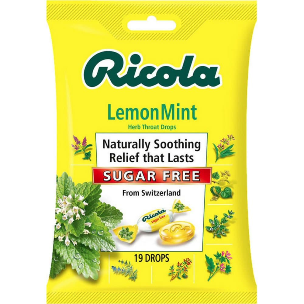Ricola Herb Throat Drops Lemon Mint Sugar Free