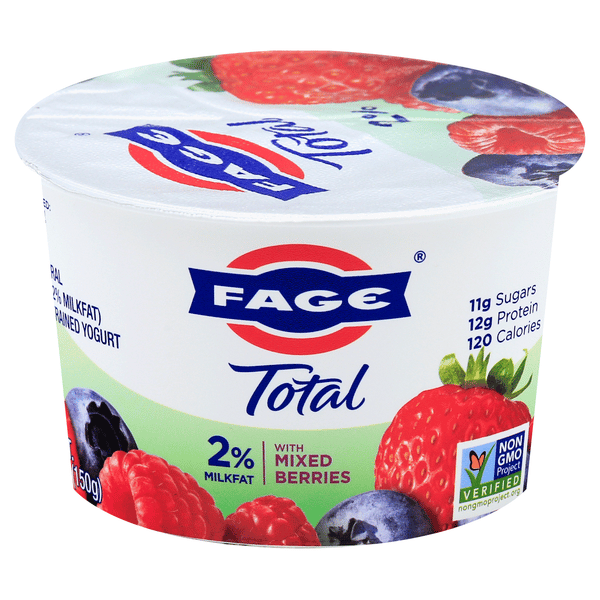 Save on Fage Total Strained Greek Yogurt with Mixed Berries 2% Milkfat ...