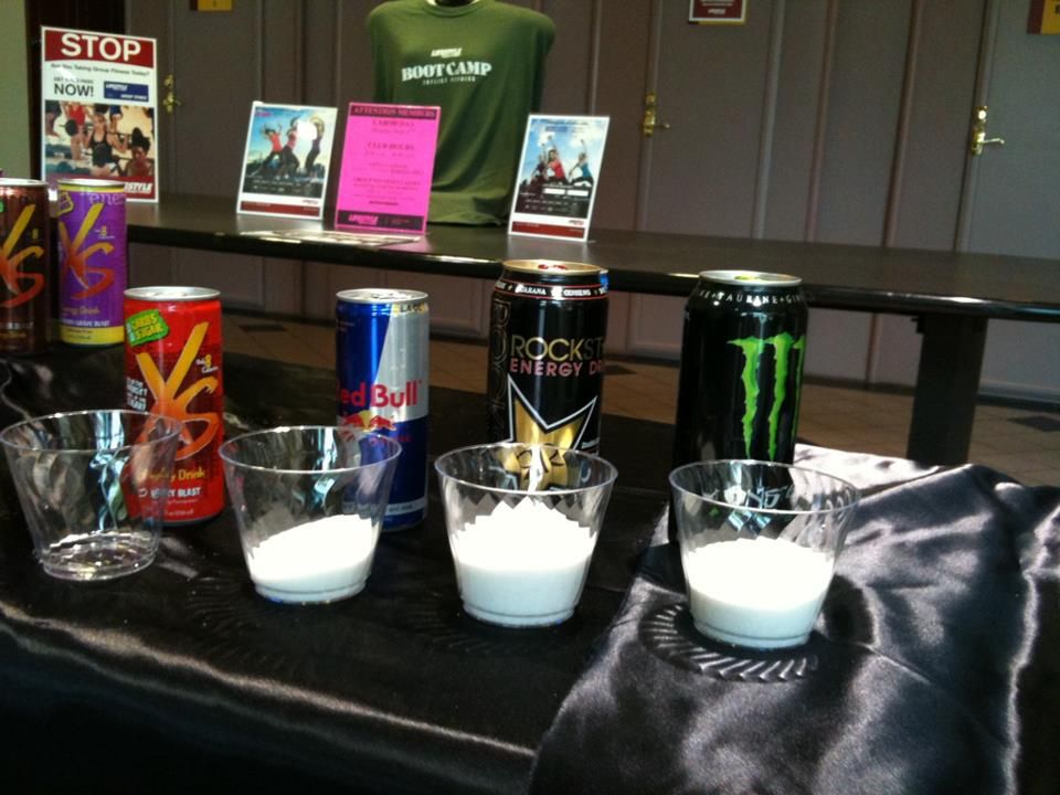 Sugar in one serving size of these energy drinks. Most of ...