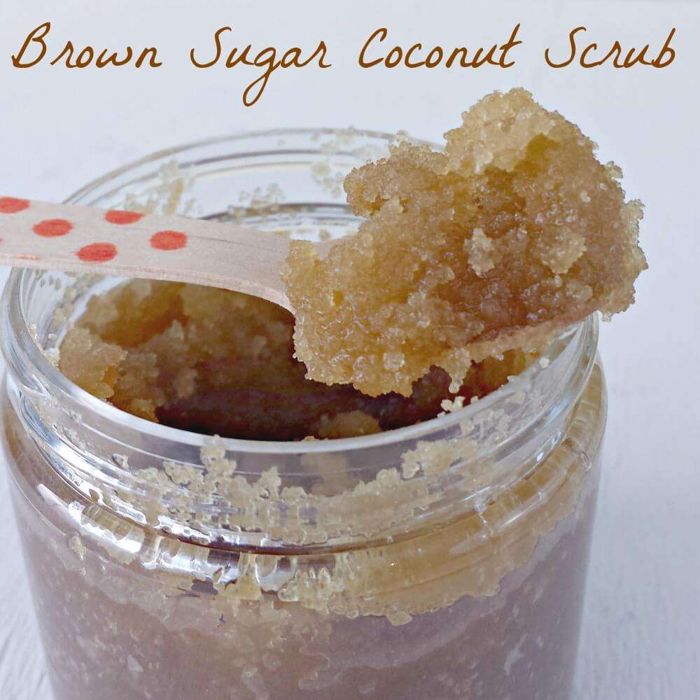 Sugar Scrub with Coconut Oil You Can Use on Your Face