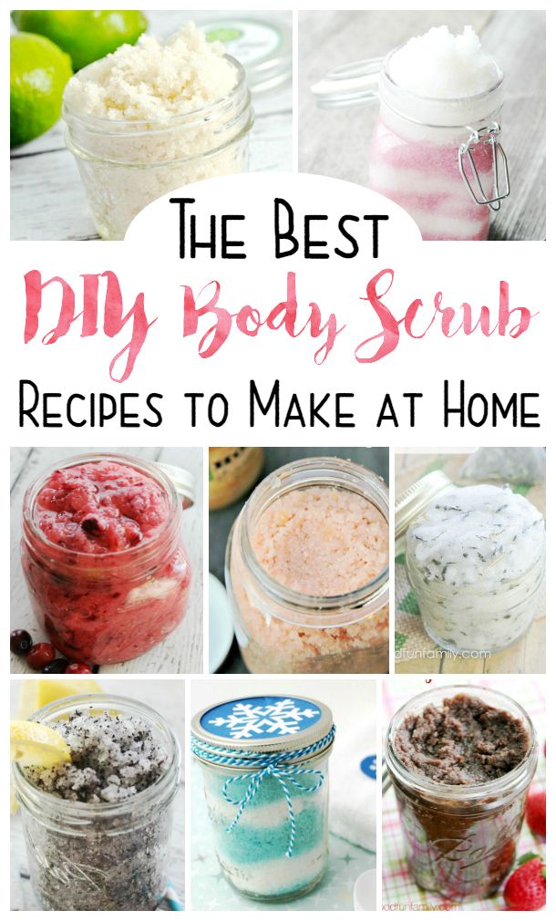 The Best Homemade Body Scrub Recipes to Make at Home ...