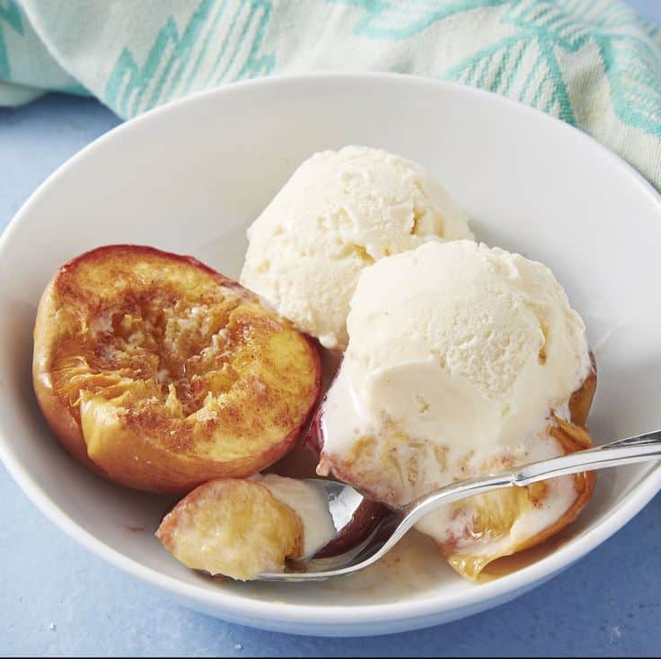 These Brown Sugar Baked Peaches Are The Perfect Summer Dessert