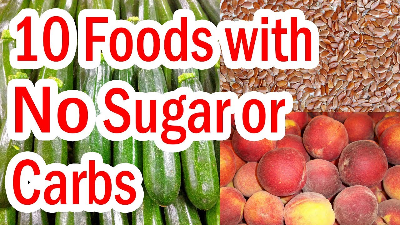 Top 10 Foods with No Sugar or Carbs