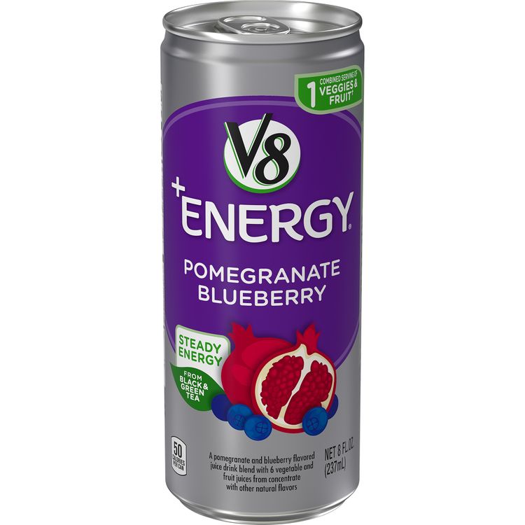 V8 +EnergyÂ® Pomegranate Blueberry, 8 oz. Reviews 2020