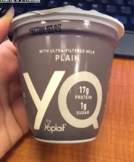 YQ yogurt by Yoplait. Perfect for Keto. Add some sugar free flavor ...