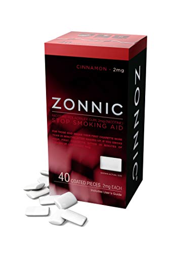 ZONNIC Nicotine Gum 2mg Cinnamon